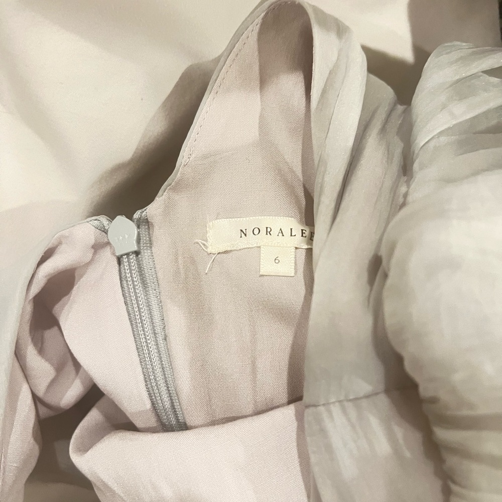 Elegant Gray Kids Dress - Picture 3 of 4